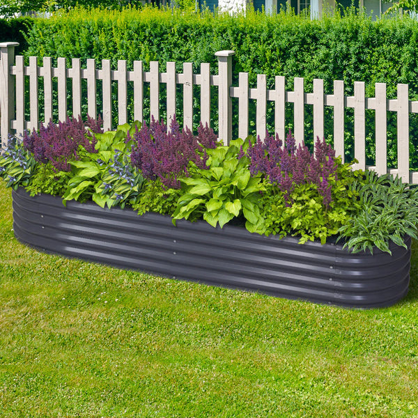 Galvanised Steel Garden Bed