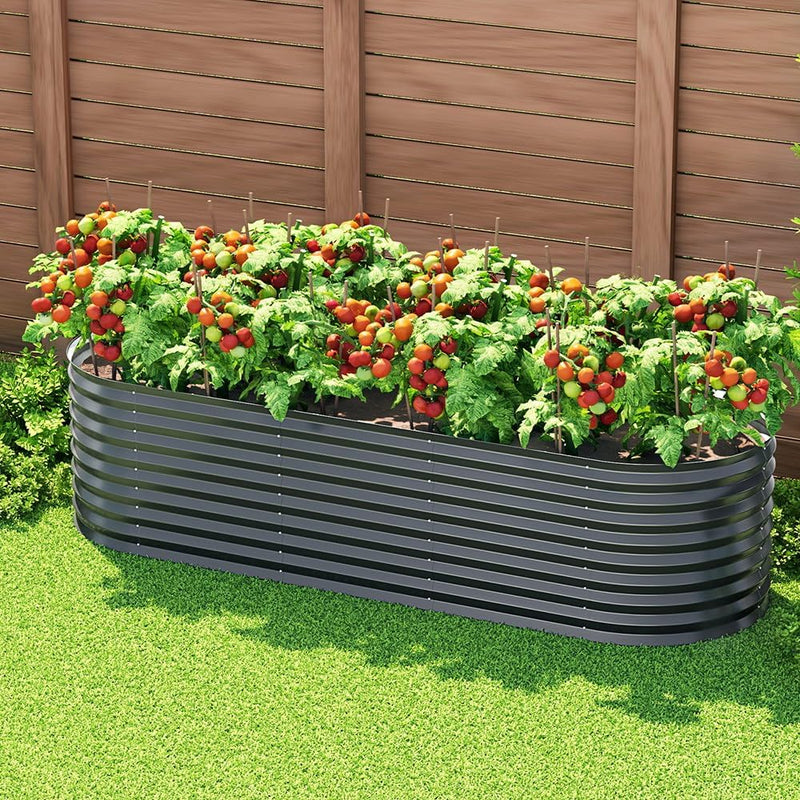 Galvanised Steel Garden Bed