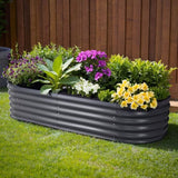 Galvanised Steel Garden Bed