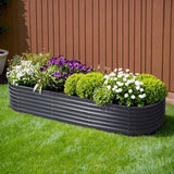 Galvanised Steel Garden Bed